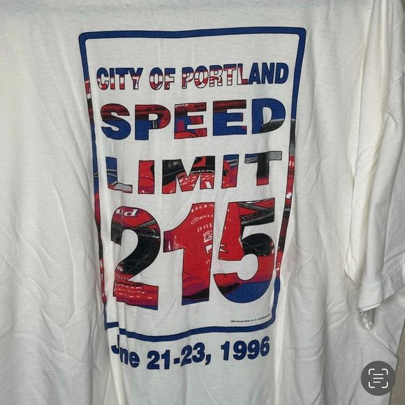 Vintage 90s Portland Indy Racing T Shirt XXL - Picture 5 of 8